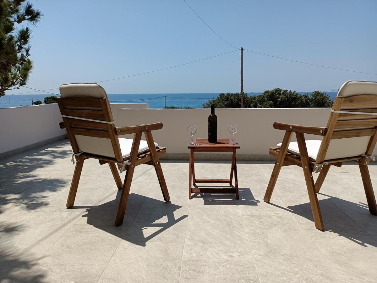Sea View Pine House Villa Makry Gialos  Exterior photo