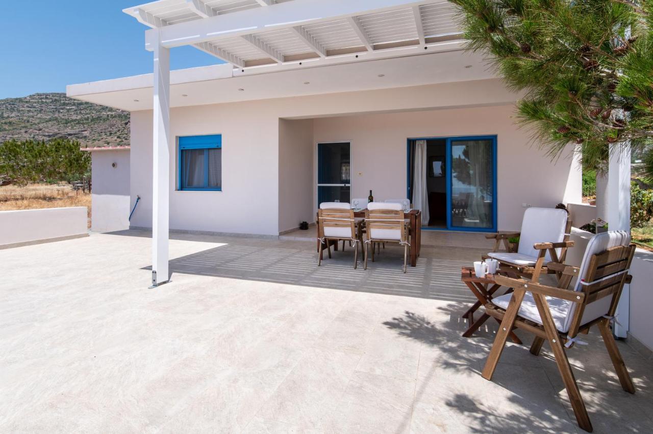 Sea View Pine House Villa Makry Gialos  Exterior photo