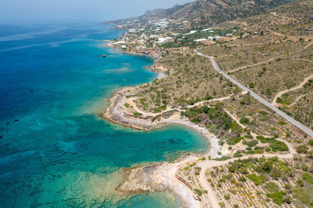 Sea View Pine House Villa Makry Gialos  Exterior photo